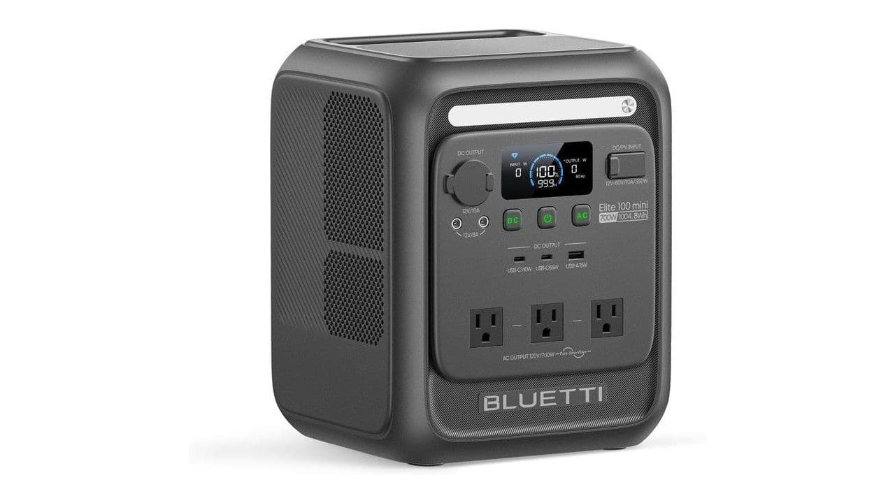 BLUETTI Elite 100 mini portable power station