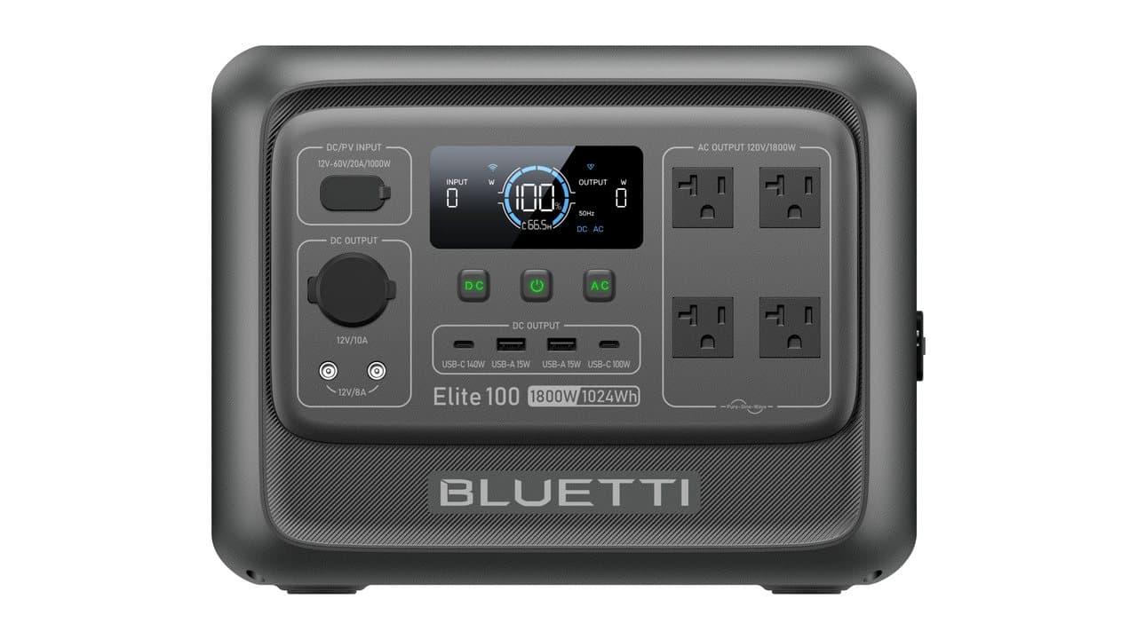 BLUETTI Elite 100 V2 portable power station